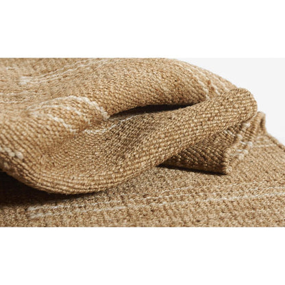 Contemporary Rectangle Area Rug, Natural, 5' X 8'