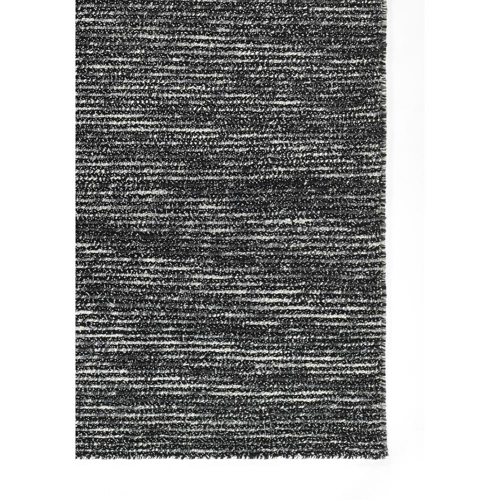 Contemporary Rectangle Area Rug, Charcoal, 5' X 8'