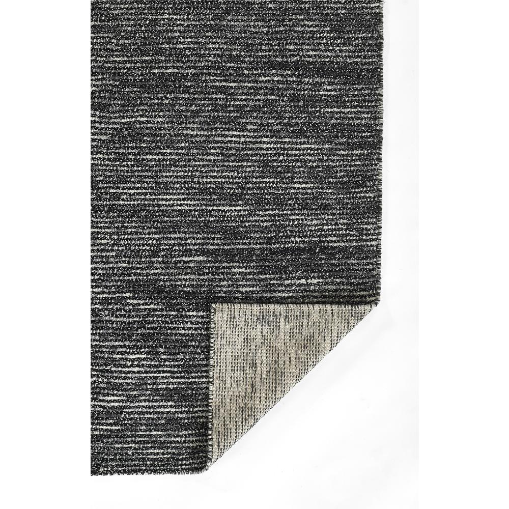 Contemporary Rectangle Area Rug, Charcoal, 5' X 8'