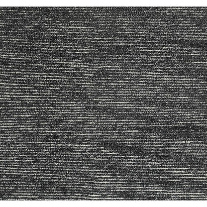Contemporary Rectangle Area Rug, Charcoal, 5' X 8'