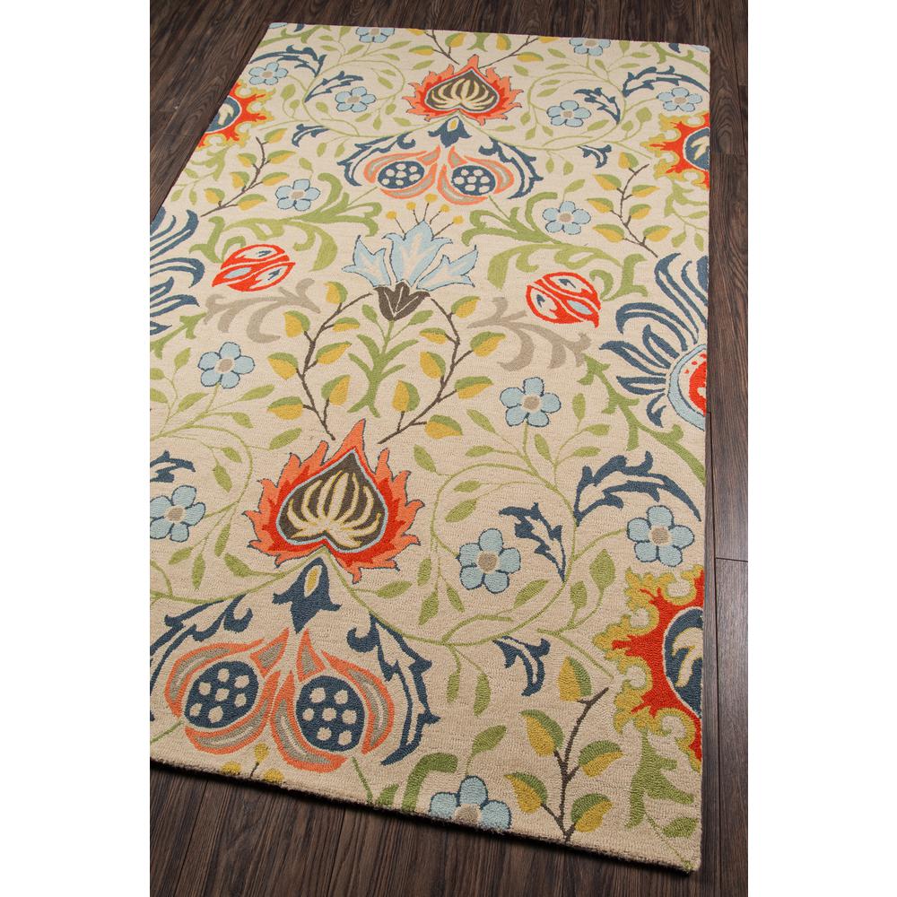 Casual Rectangle Area Rug, Multi, 5' X 8'