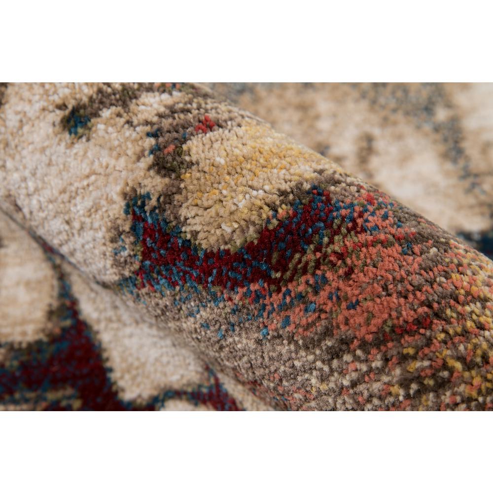 Transitional Rectangle Area Rug, Multi, 5' X 7'5"
