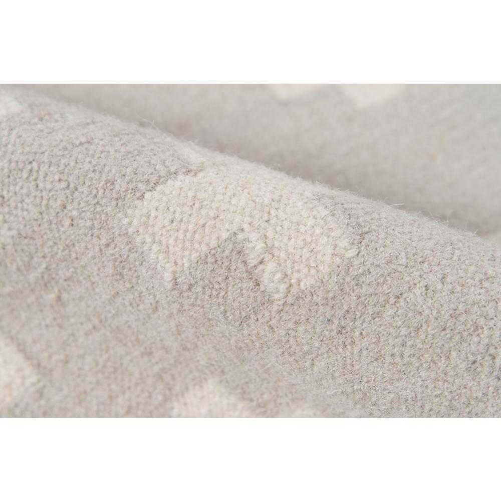 Contemporary Rectangle Area Rug, Grey, 5' X 7'6"