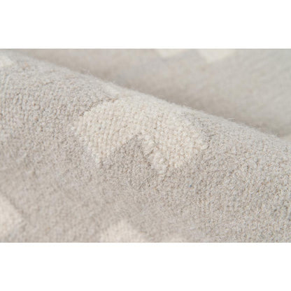Contemporary Rectangle Area Rug, Grey, 5' X 7'6"