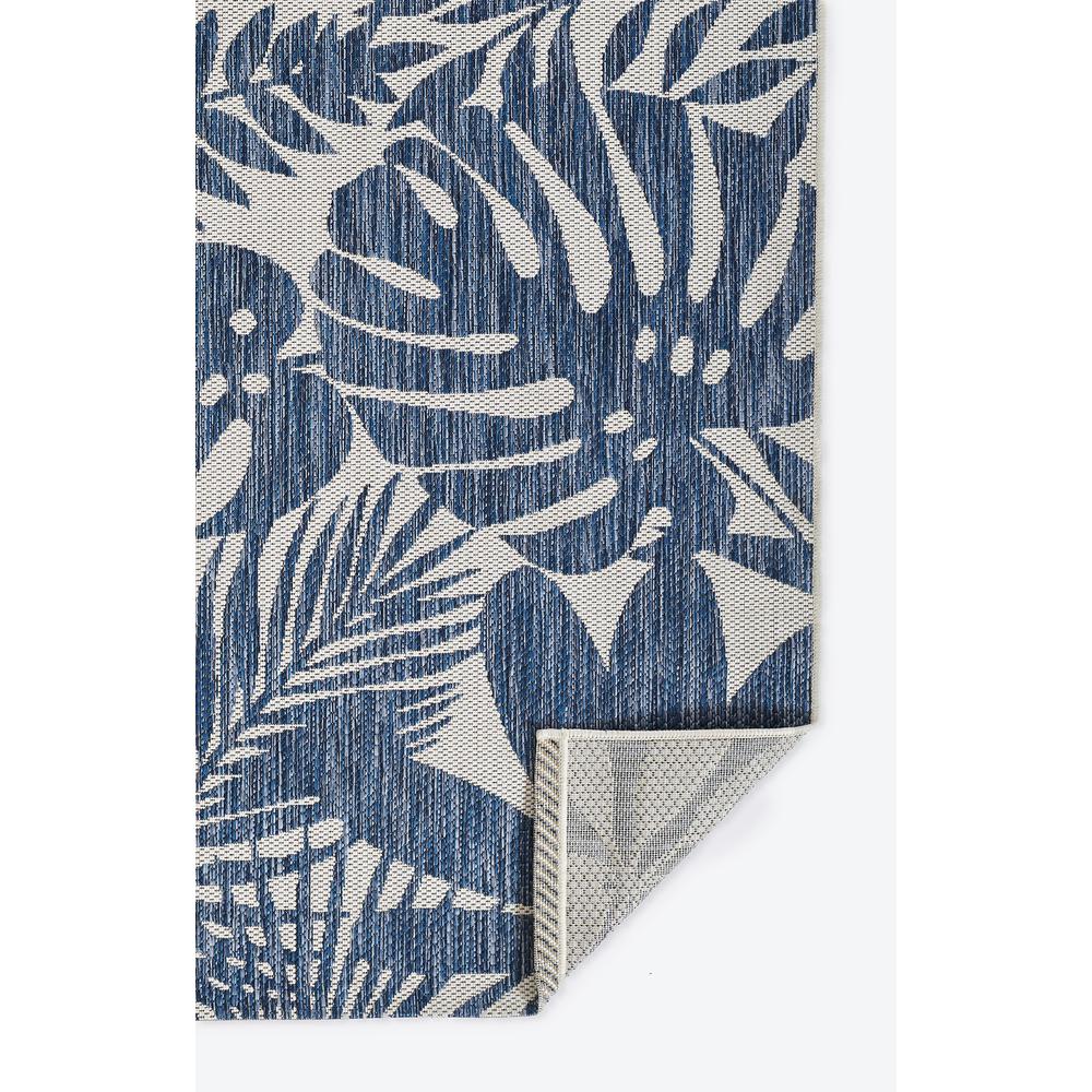 Transitional Runner Area Rug, Blue, 2'7" X 7'6" Runner