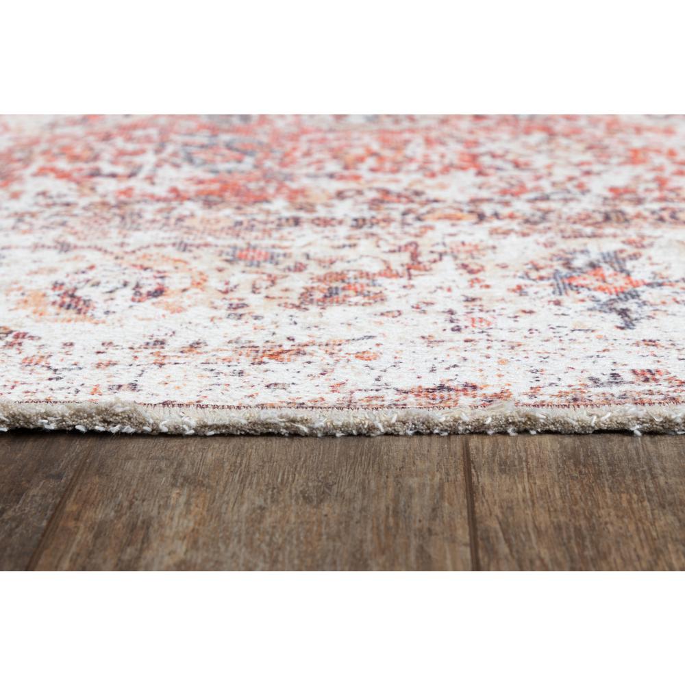 Traditional Rectangle Area Rug, Red, 7'6" X 9'6"