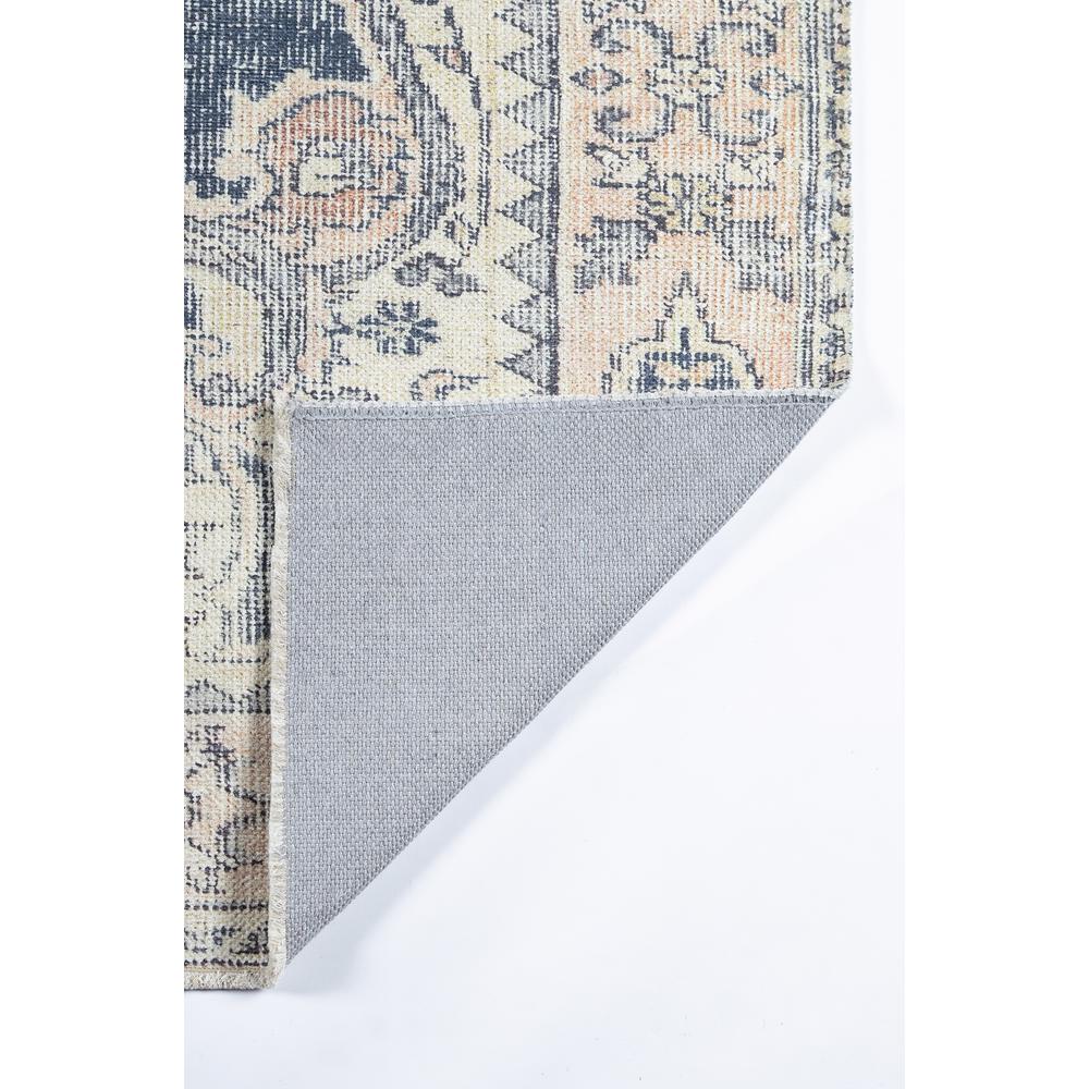 Traditional Rectangle Area Rug, Navy, 7'6" X 9'6"