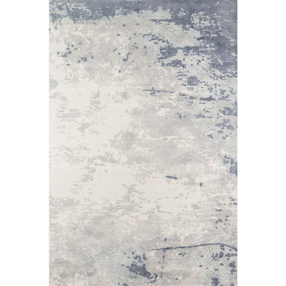 Casual Rectangle Area Rug, Blue, 7'6" X 9'6"