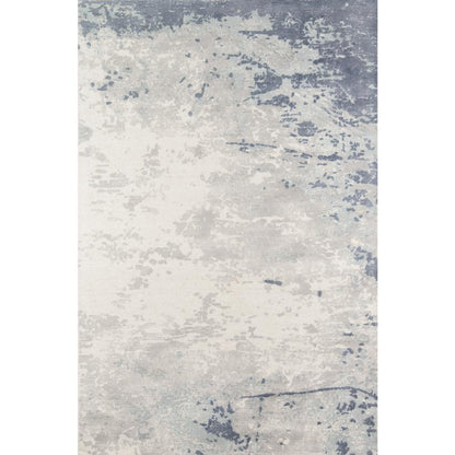 Casual Rectangle Area Rug, Blue, 7'6" X 9'6"