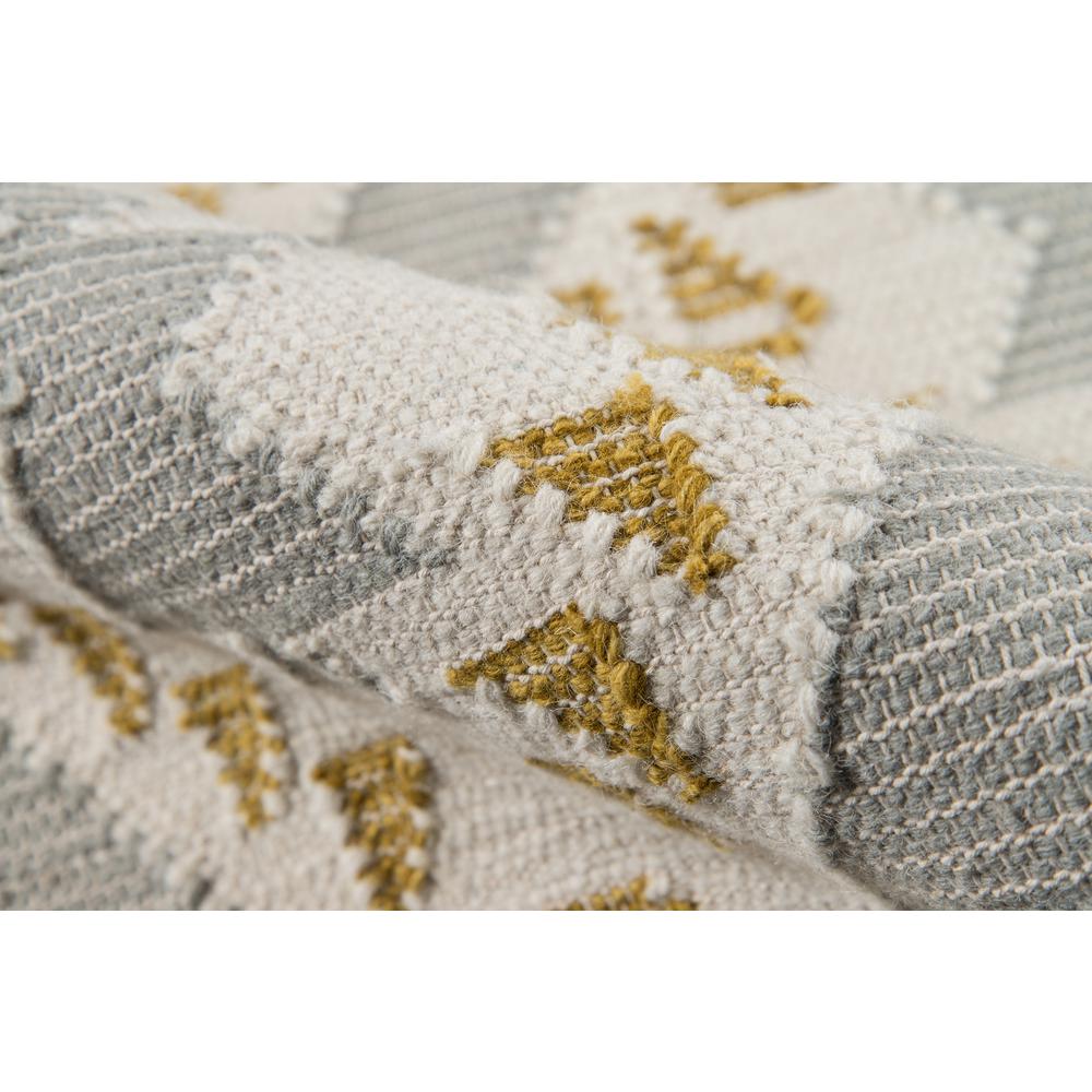 Contemporary Rectangle Area Rug, Grey, 7'6" X 9'6"