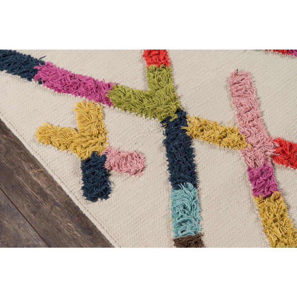 Contemporary Rectangle Area Rug, Multi, 7'6" X 9'6"