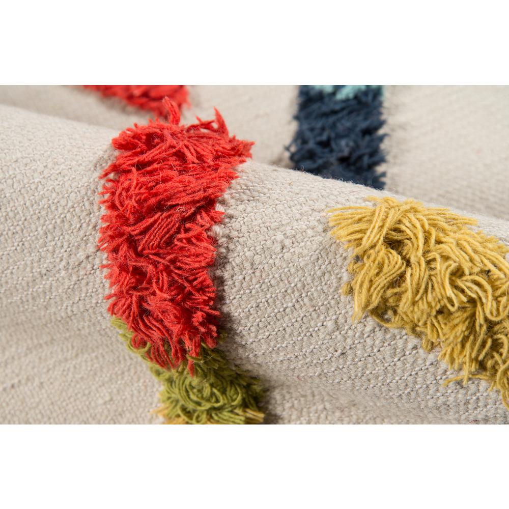 Contemporary Rectangle Area Rug, Multi, 7'6" X 9'6"