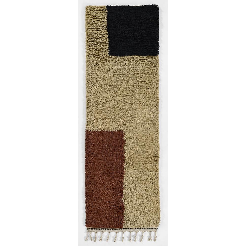 Contemporary Rectangle Area Rug, Multi, 8' X 10'