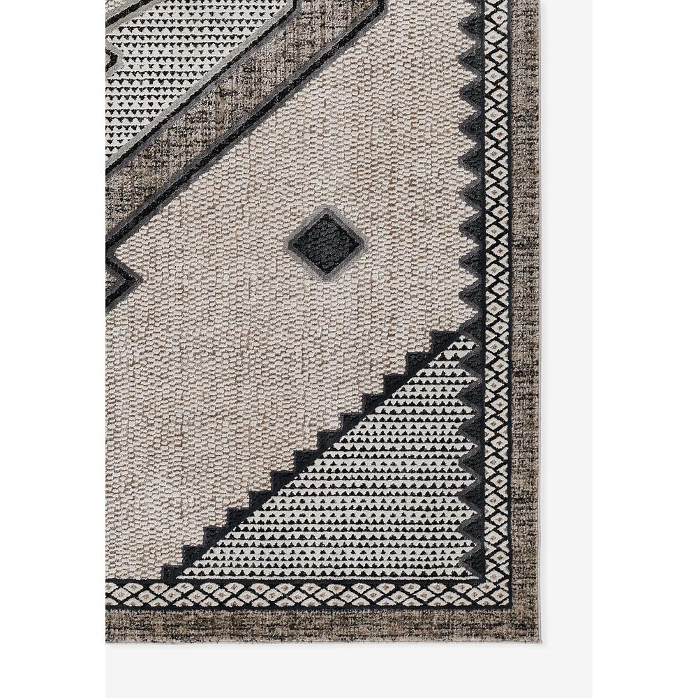 Contemporary Rectangle Area Rug, Ivory, 7'10" X 9'10"