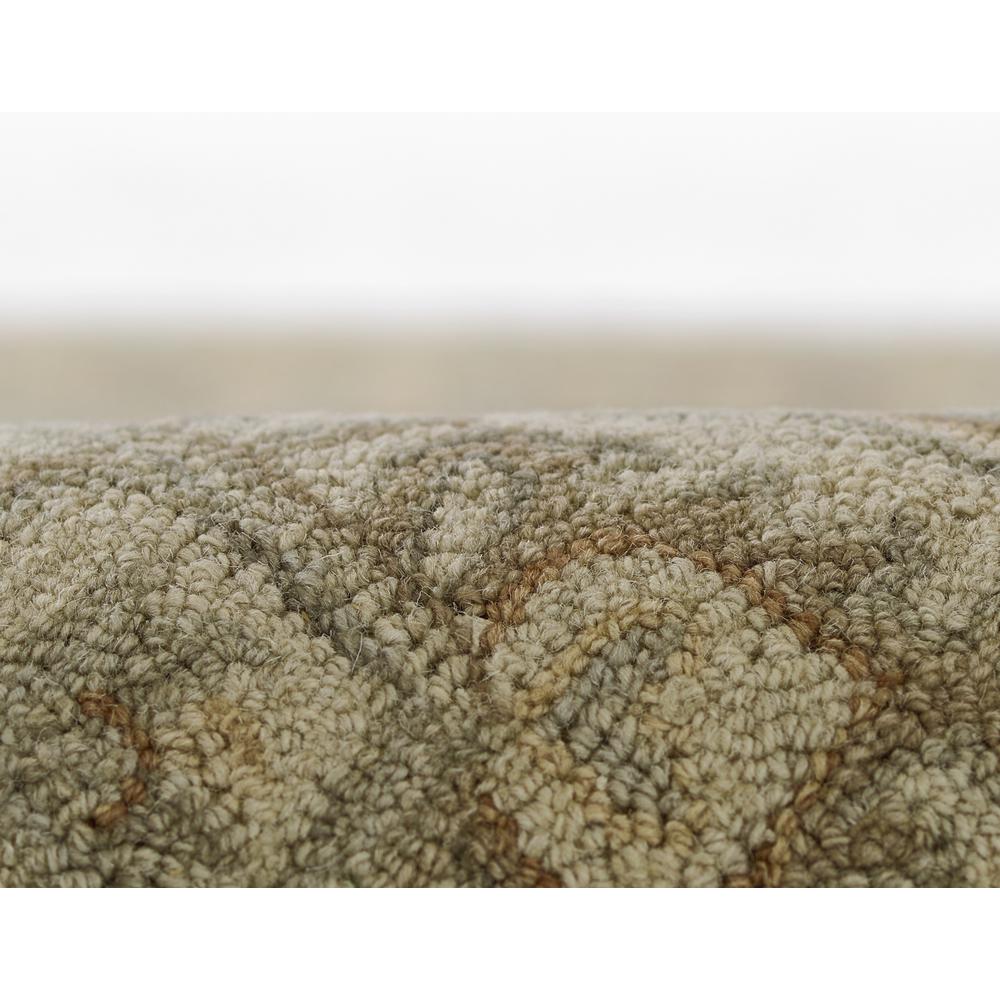 Traditional Rectangle Area Rug, Light Blue, 9' X 12'