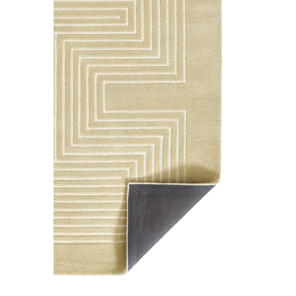 Contemporary Rectangle Area Rug, Beige, 8' X 10'