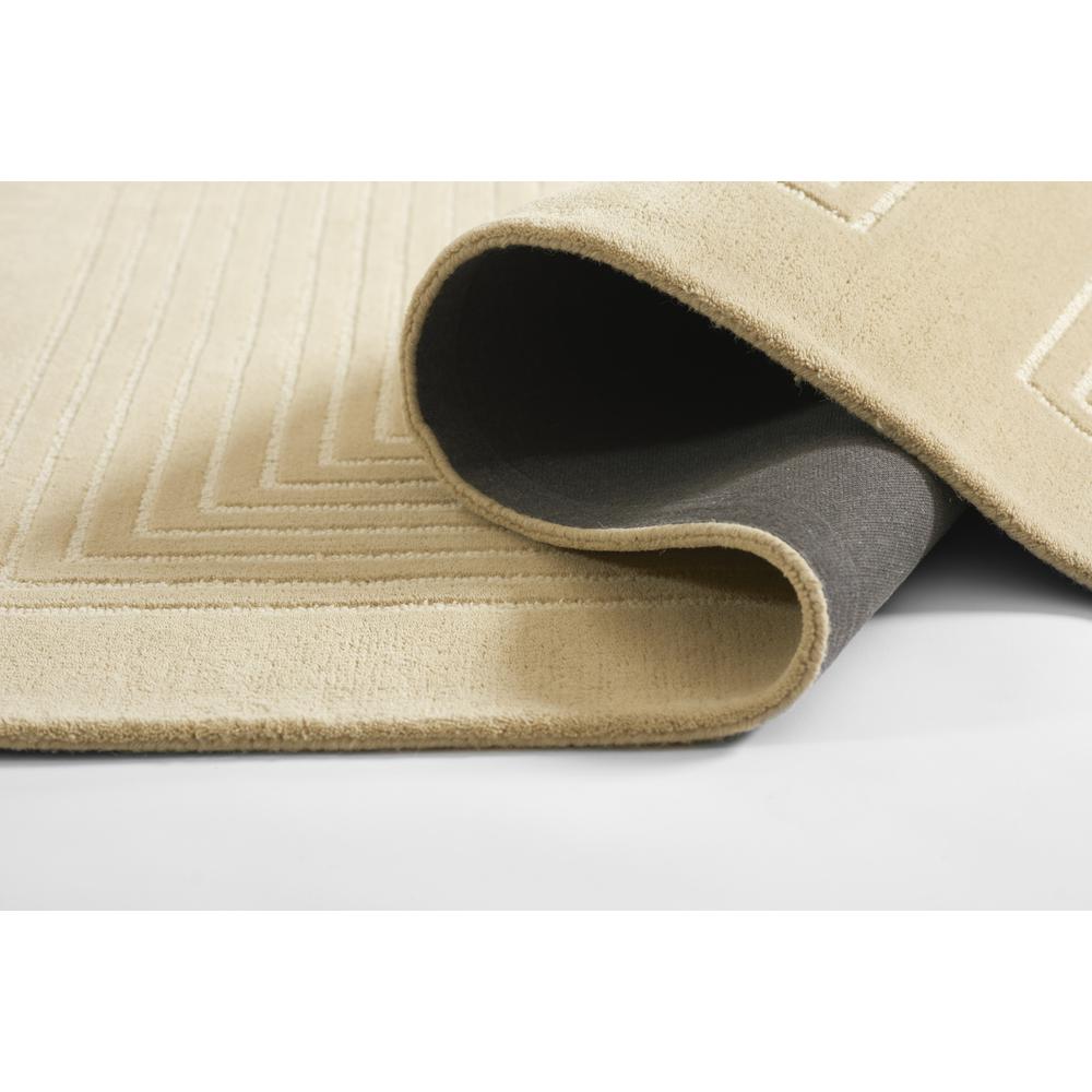 Contemporary Rectangle Area Rug, Beige, 8' X 10'
