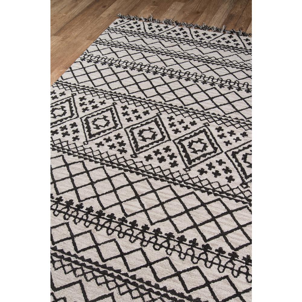 Transitional Rectangle Area Rug, Grey, 7'6" X 9'6"