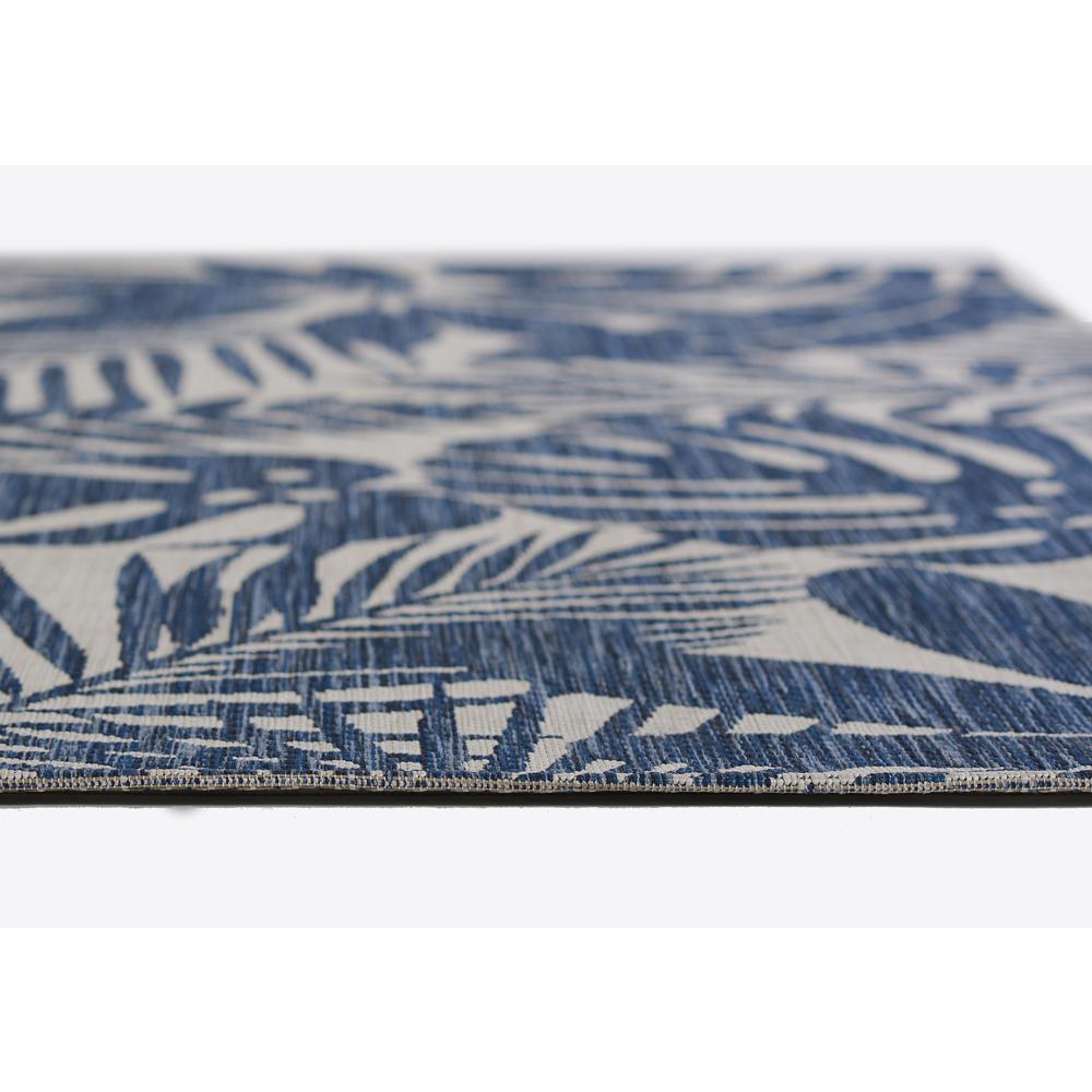 Transitional Rectangle Area Rug, Blue, 3'3" X 5'