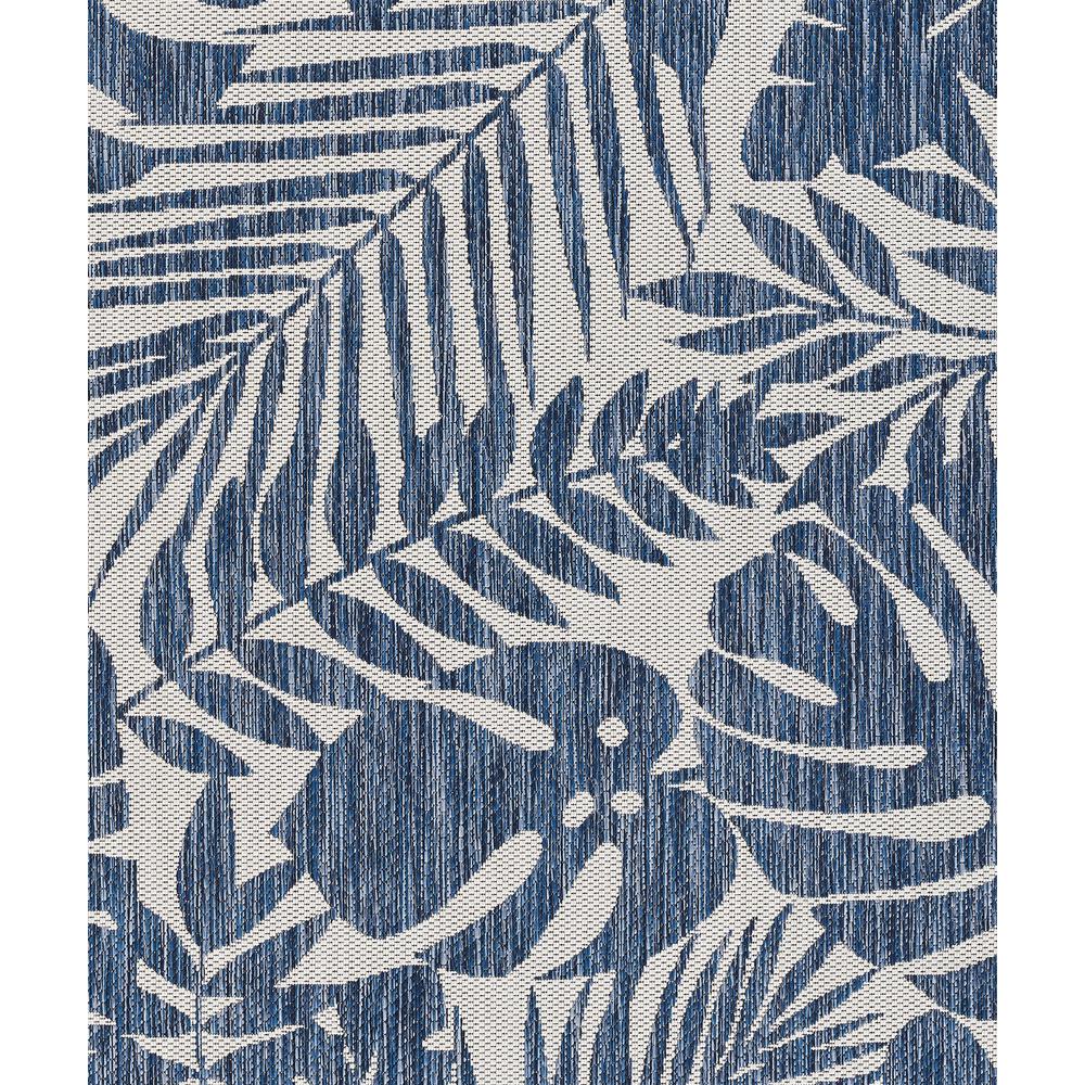 Transitional Rectangle Area Rug, Blue, 3'3" X 5'