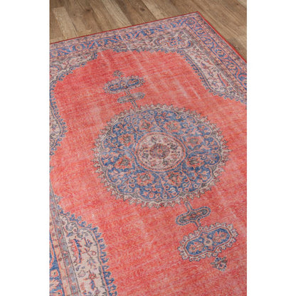 Traditional Rectangle Area Rug, Red, 8'5" X 12'