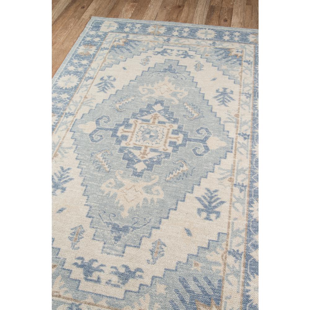 Traditional Rectangle Area Rug, Blue, 7'9" X 9'10"