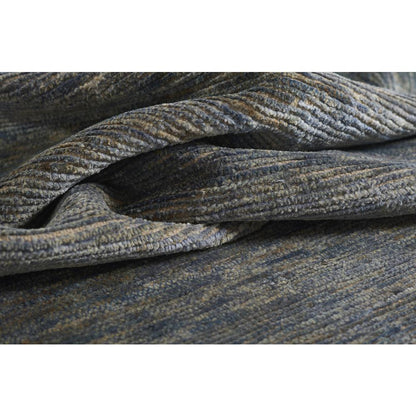 Transitional Rectangle Area Rug, Blue, 9' X 12'