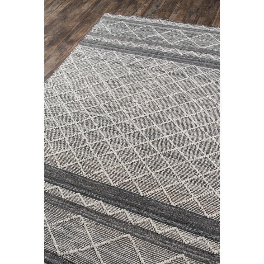 Contemporary Rectangle Area Rug, Grey, 8'9" X 11'9"