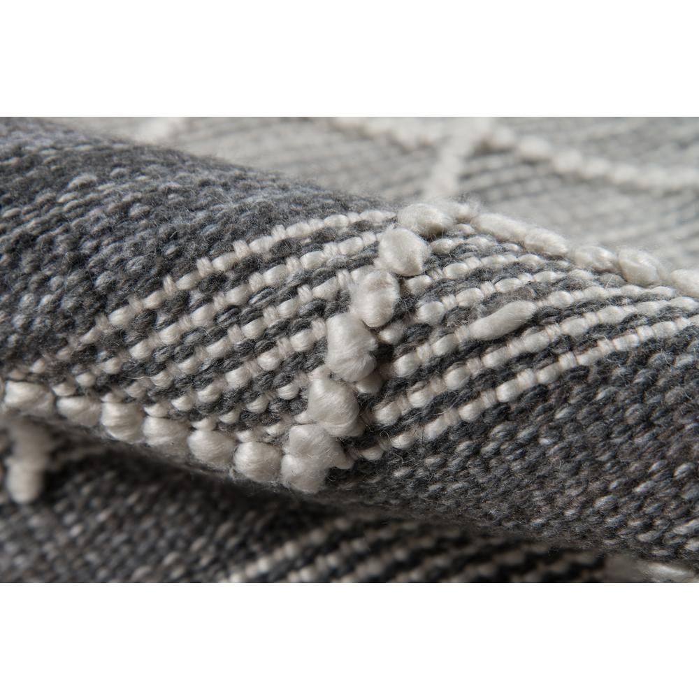 Contemporary Rectangle Area Rug, Grey, 8'9" X 11'9"