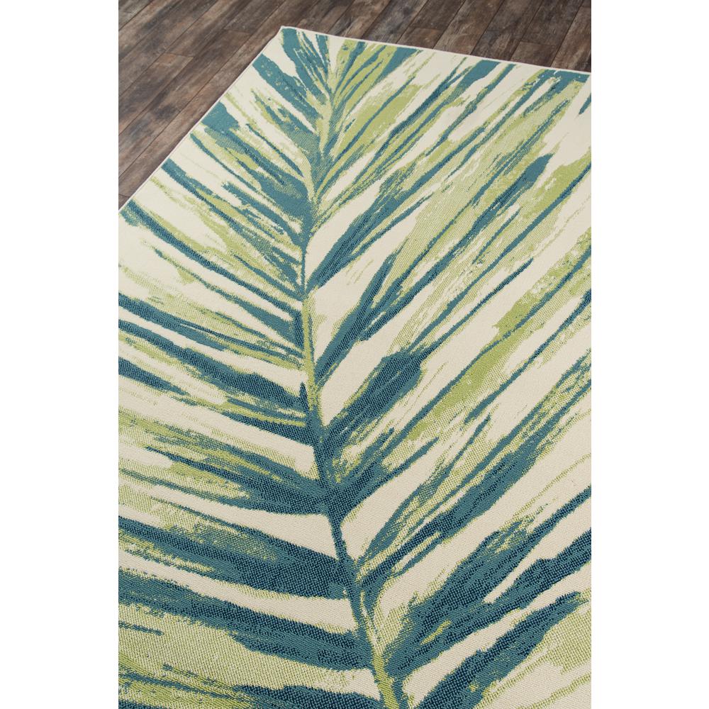 Contemporary Rectangle Area Rug, Green, 8'6" X 13'