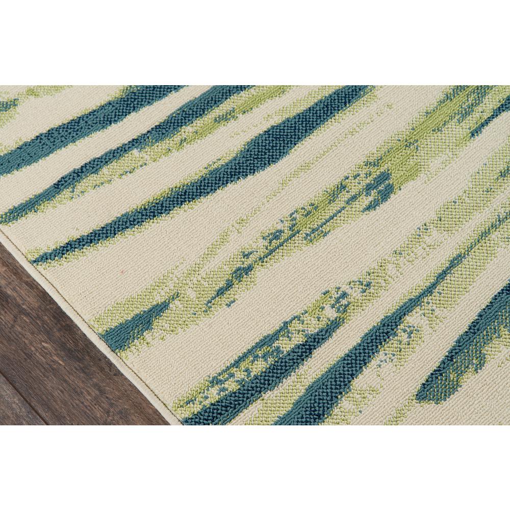 Contemporary Rectangle Area Rug, Green, 8'6" X 13'