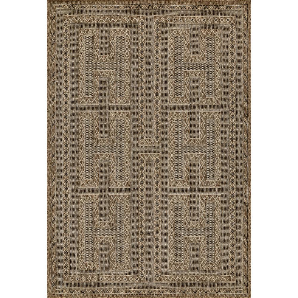 Transitional Rectangle Area Rug, Natural, 9' X 12'