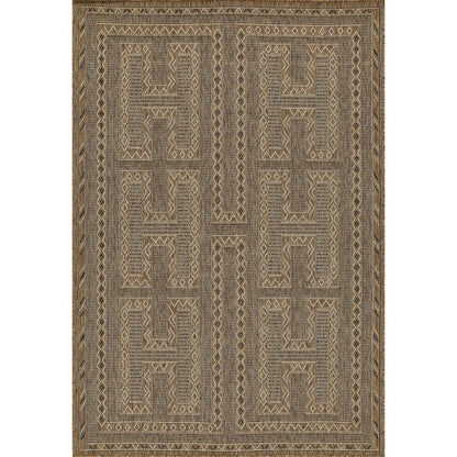 Transitional Rectangle Area Rug, Natural, 9' X 12'