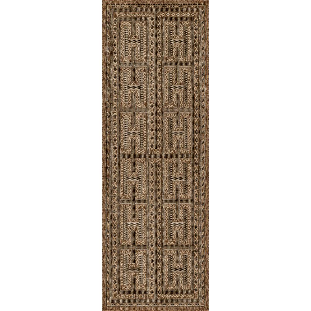 Transitional Rectangle Area Rug, Natural, 9' X 12'