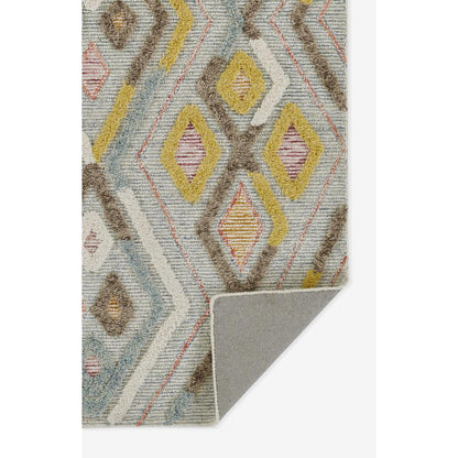 Contemporary Rectangle Area Rug, Multi, 4' X 6'