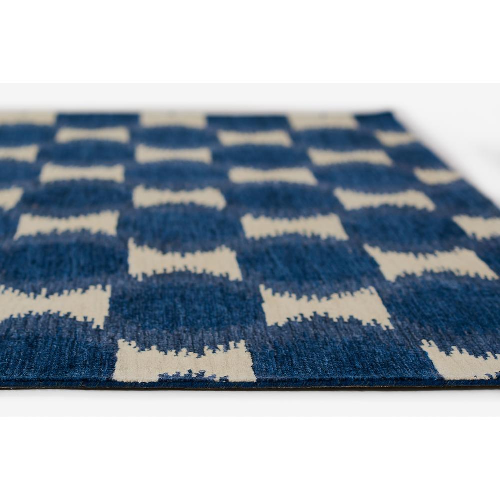 Transitional Rectangle Area Rug, Navy, 2' X 3'