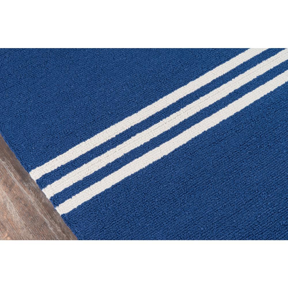 Contemporary Rectangle Area Rug, Maritime Blue, 2' X 3'