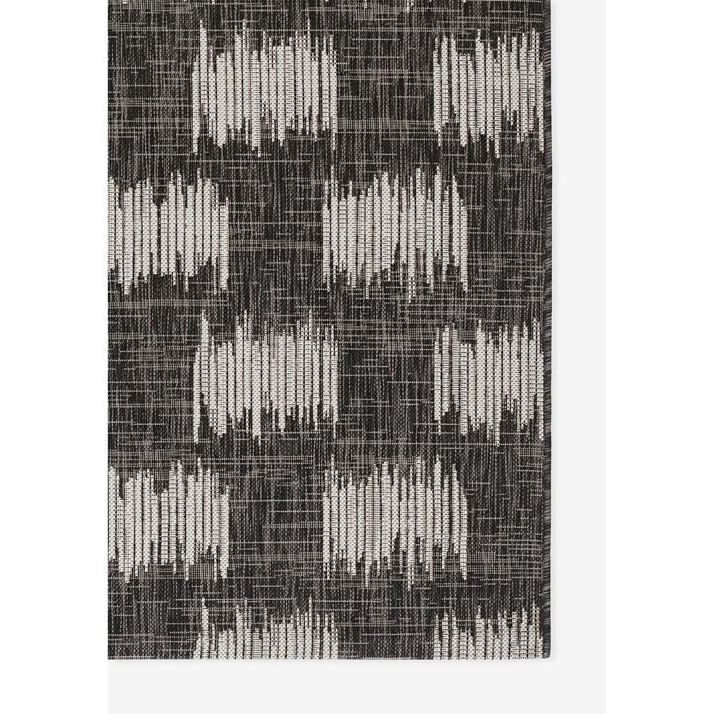 Transitional Rectangle Area Rug, Charcoal, 2' X 3'