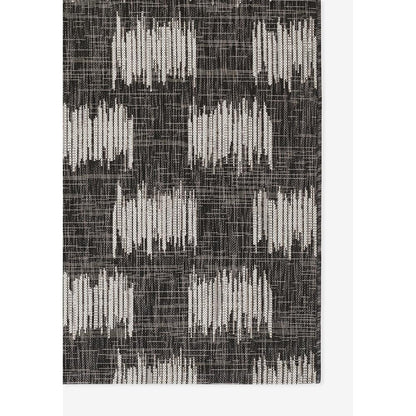 Transitional Rectangle Area Rug, Charcoal, 2' X 3'