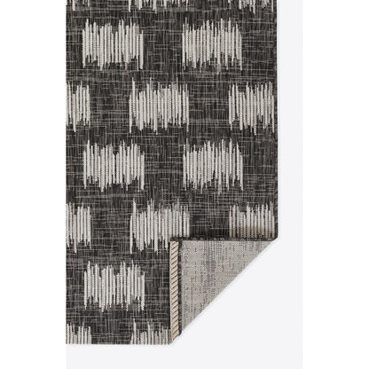 Transitional Rectangle Area Rug, Charcoal, 2' X 3'