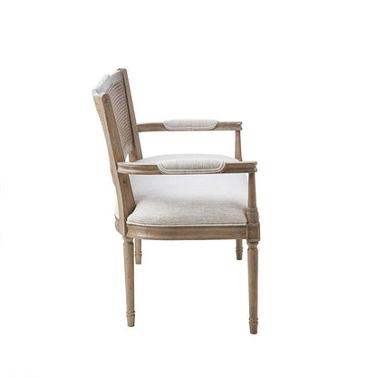 Elegant Settee with Solid Wood Frame – Banquette Seating for Dining