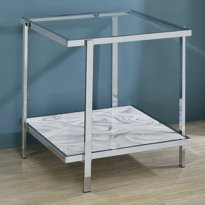 Mika Square End Table