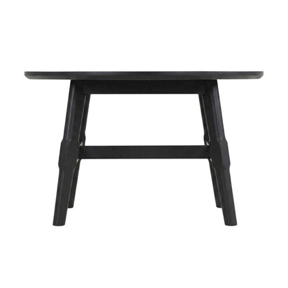 Modern Black Coffee Table with Wooden Finish and Sturdy Design