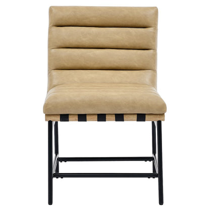 Nicco Sand Vegan Leather Side Chair