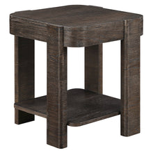 Salina Espresso Square End Table