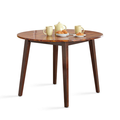 5 Pc Dining Set, Tone on tone cordovan cherry finish