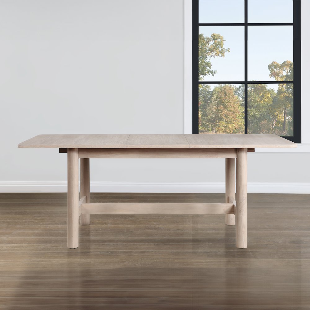 Gabby 60-78 inch Dining Table w/ 18-inch leaf