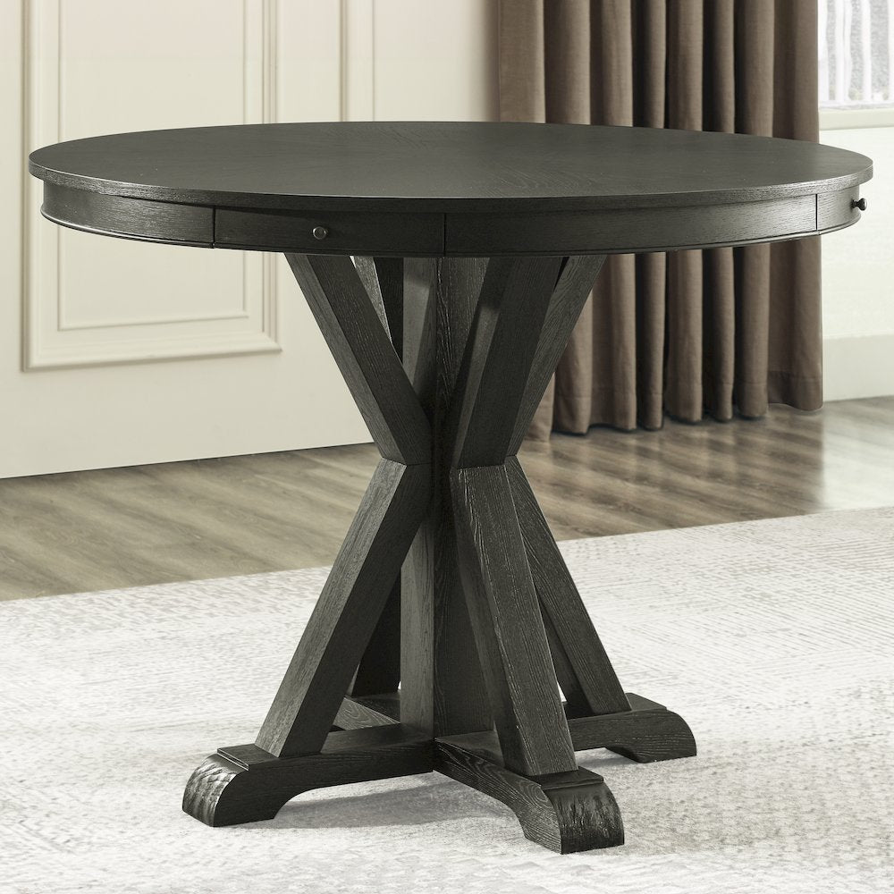 Rylie Counter Table, Black Finish