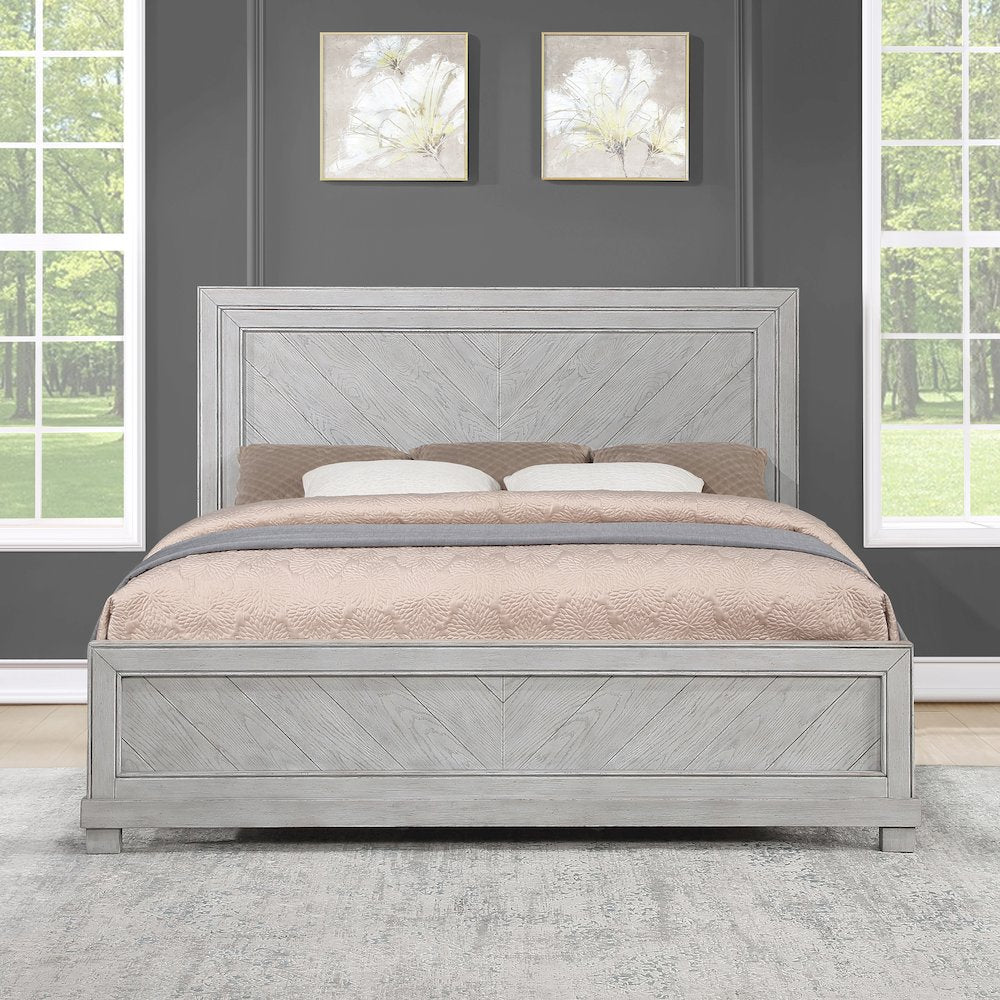 Montana King Bed, Gray