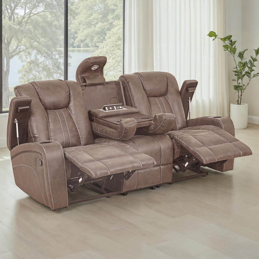 Marlow Sand 3PC Manual Reclining Set